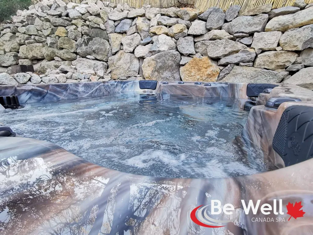 spa canadien dans la neige à aix en provence