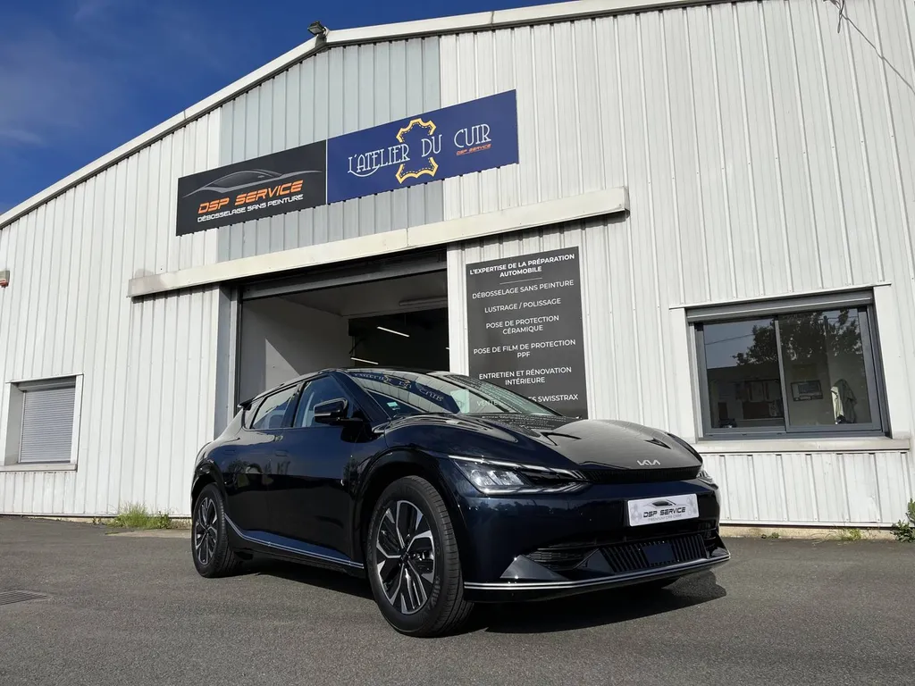 Protéger sa Kia EV6 grâce à la protection céramique Gtechniq - Le Mans (72)