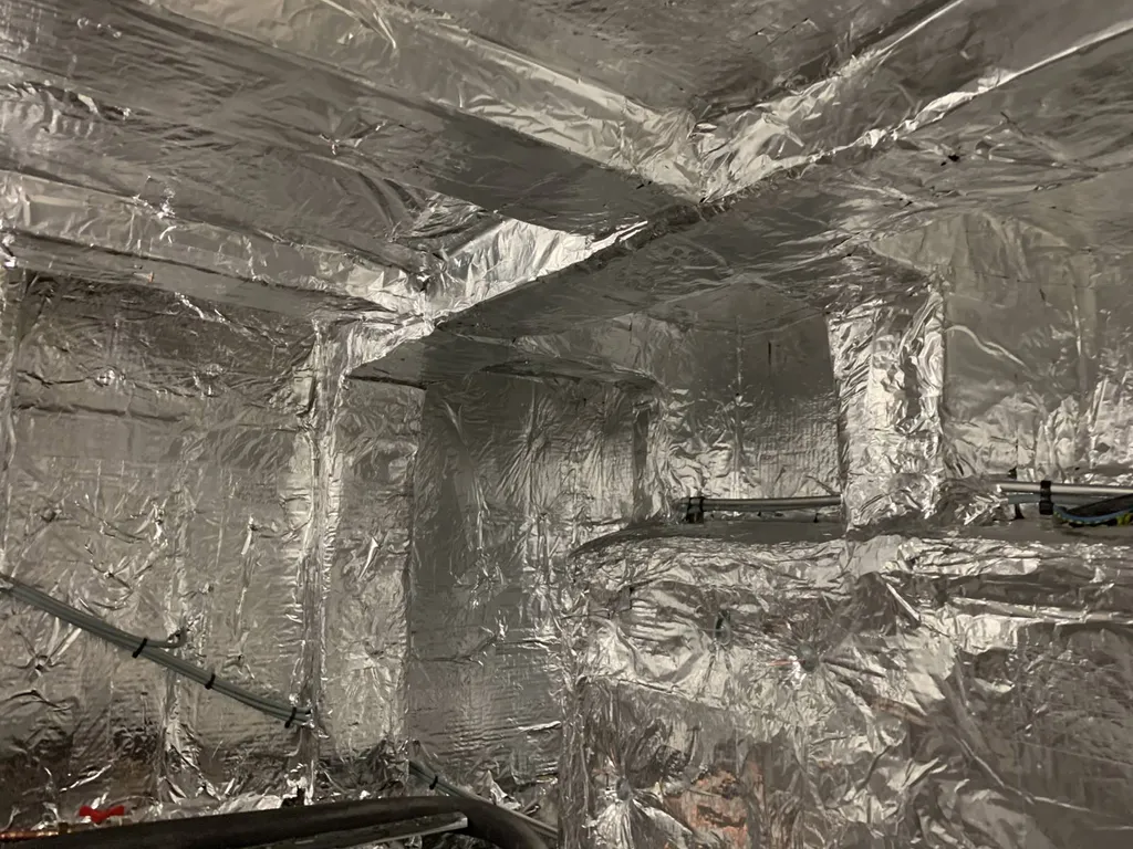 Pose d'une isolation incendie A60 sur Cannes