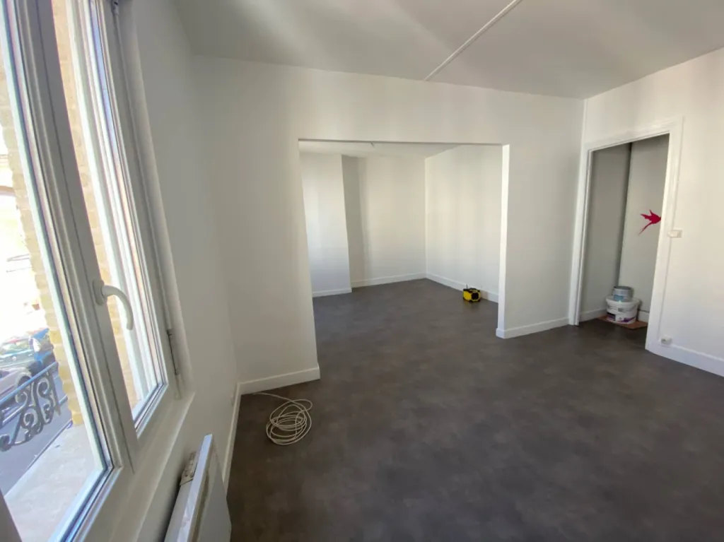 Rénovation des sols dans un appartement