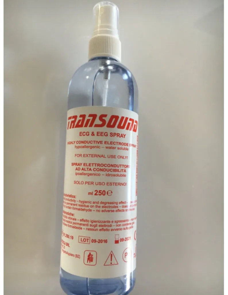 Spray ECG Transound : solution hypoallergénique et sans résidu pour une conduction optimale lors des électrocardiogrammes à Cherleville-Mézières