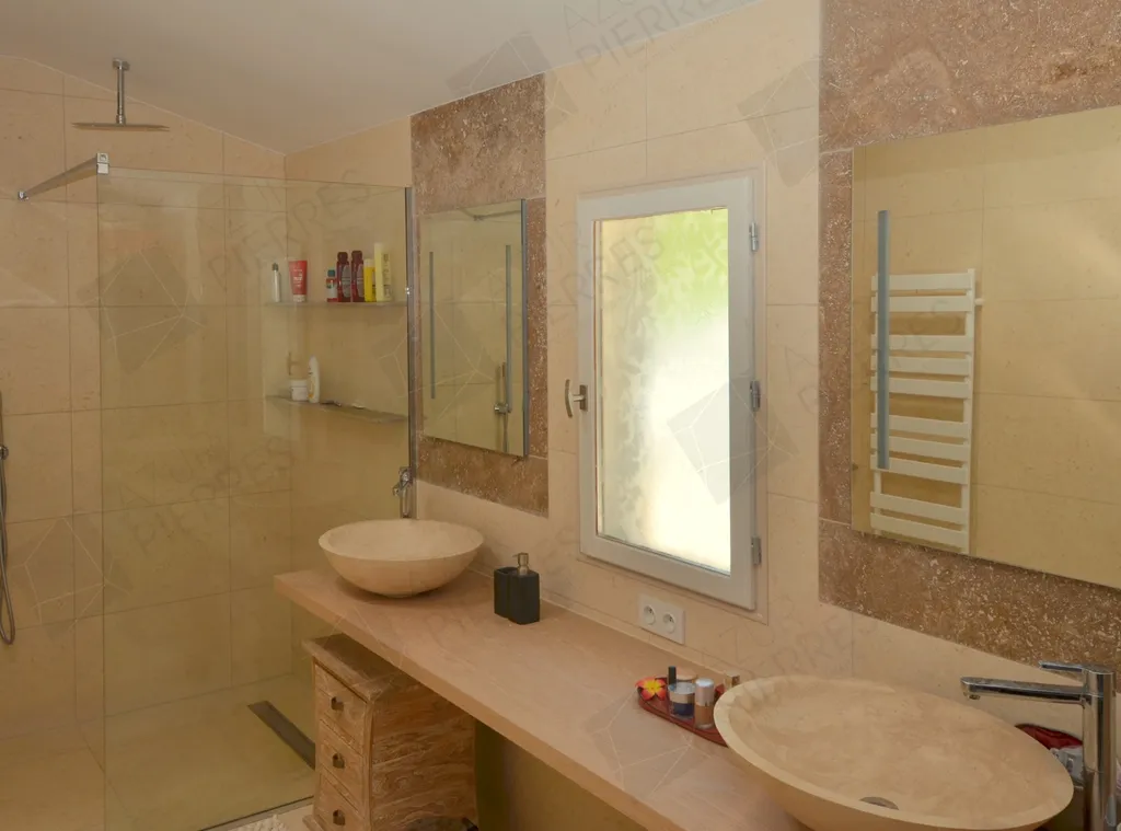pierre pour salle de bain cannes antibes nice