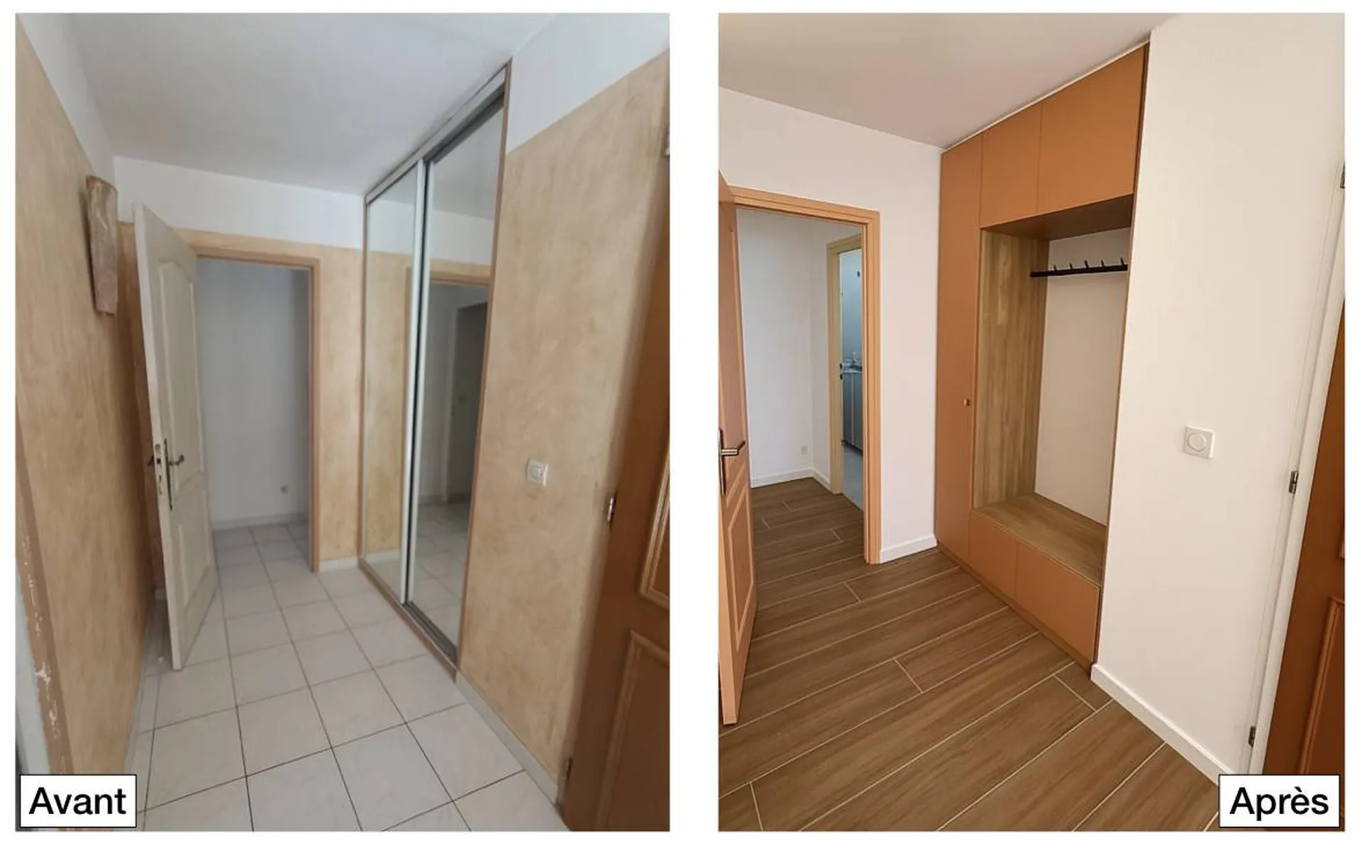 Repenser la circulation entre entrée, cuisine et séjour dans une maison à Gémenos avec un cabinet d'architecture local