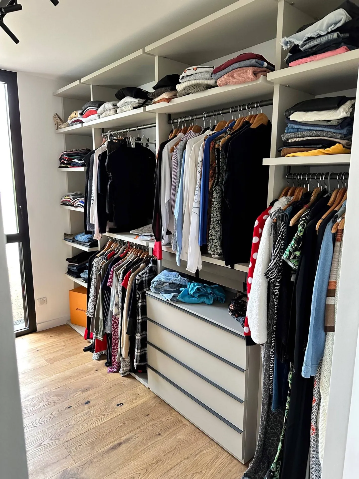 modèle de dressing ouvert Toulouse