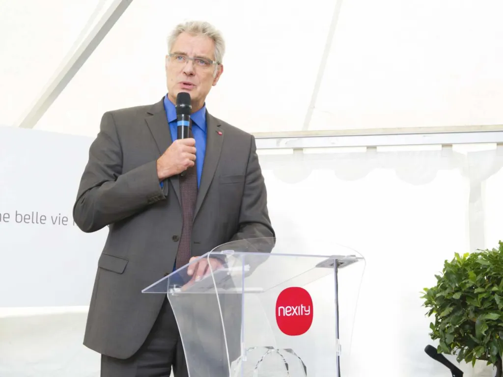 Reportage photographique événementiel Frédéric Marchal, Président de Nexity Immobilier Résidentiel Rhône-Alpes