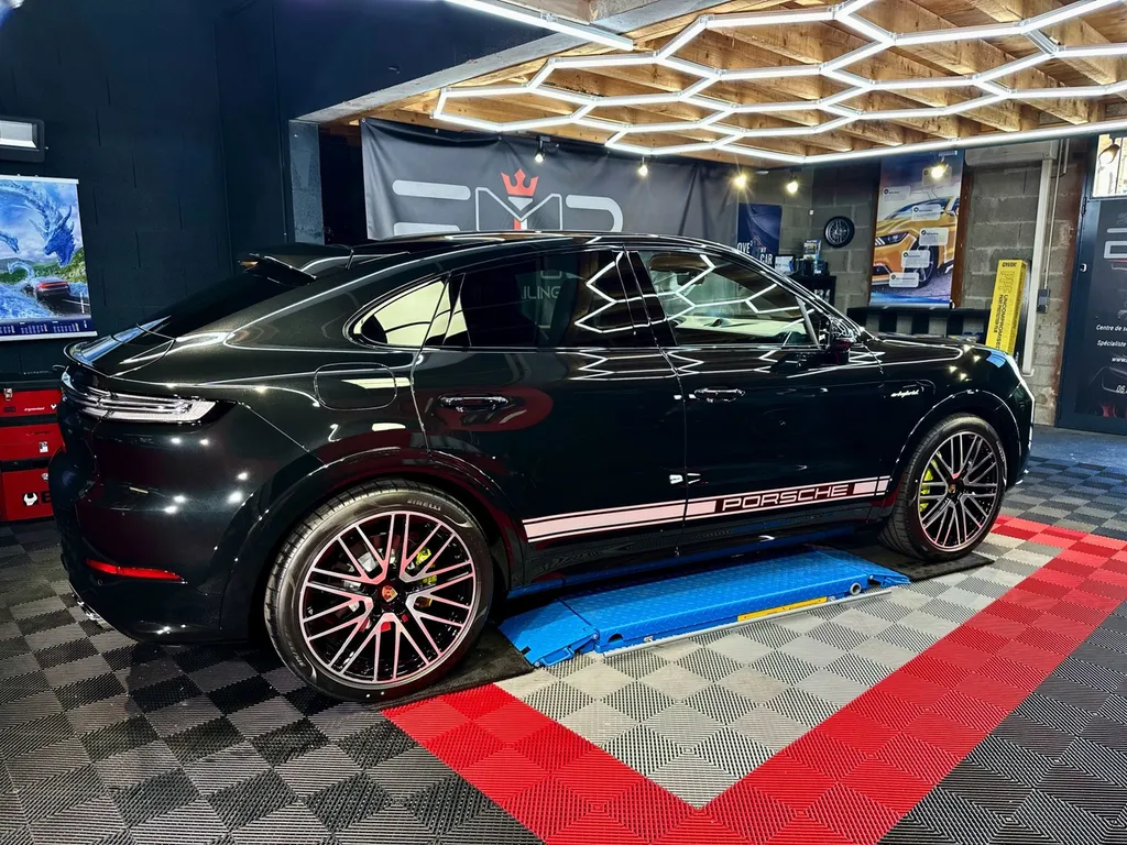 DETAILING auto protection carosserie traitement céramique lyon Porsche Cayenne 