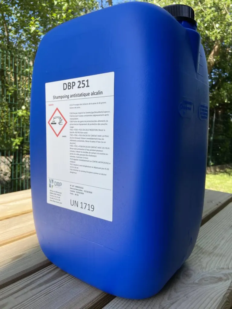 DBP 251 - Produit de dégraissage alcalin inox et carbone - Bordeaux (33)