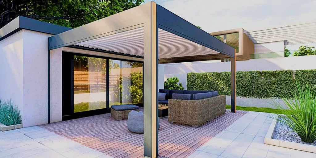 Pergola bioclimatique