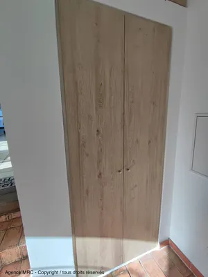 Architecte d'intérieur Aix-En-Provence meuble sur mesure : dressing chambre suite parentale