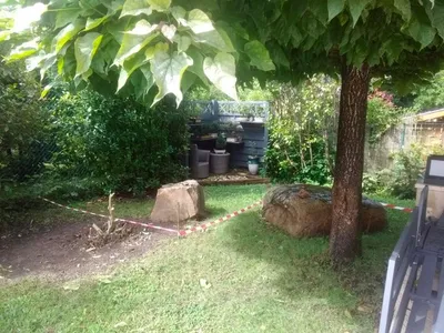 Création d’une terrasse en composite et pose de claustra à Samoreau