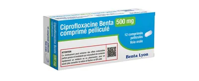Ciprofloxacine Benta 500 mg