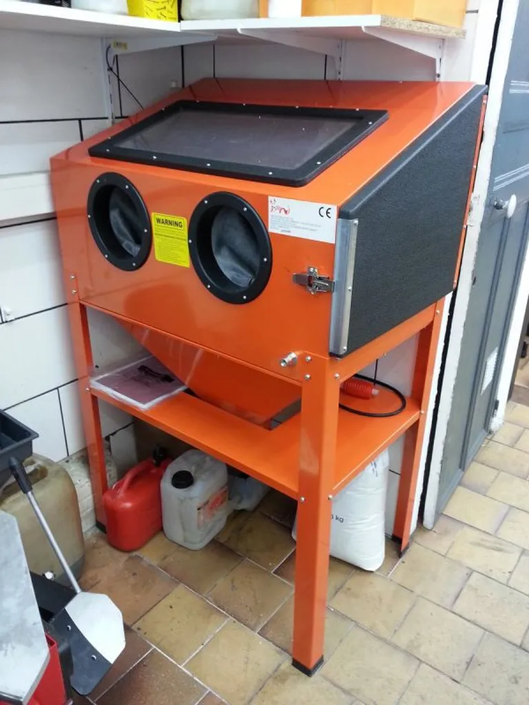 CABINE DE SABLAGE 