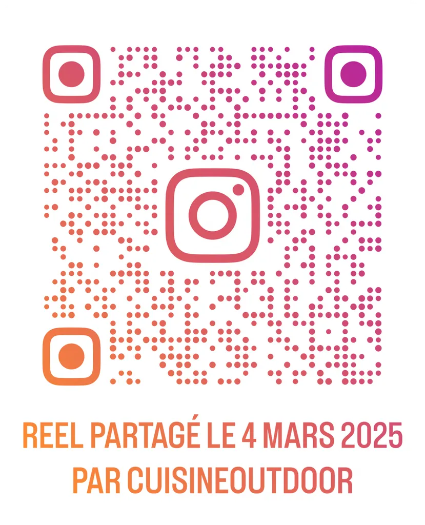 REEL PARTAGE LE 04 MARS 2025 PAR CUISINE OUTDOOR