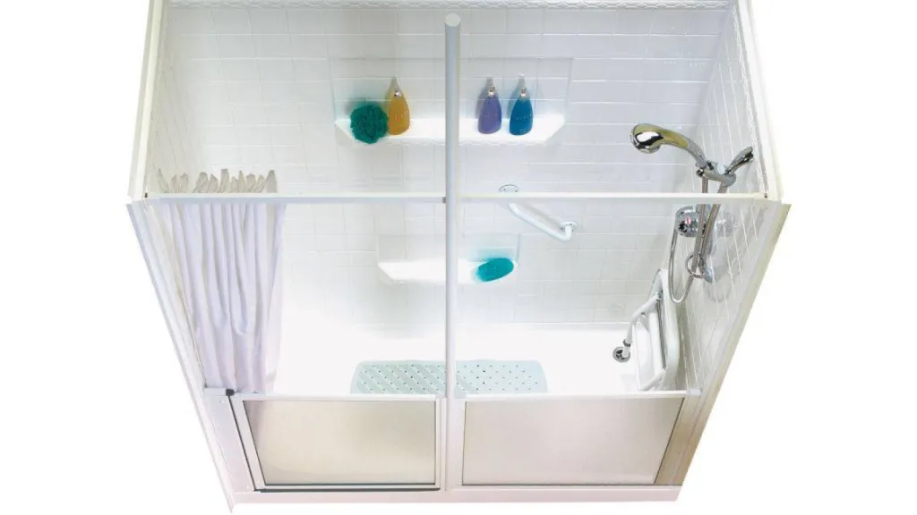 Faire installer une Douche pour senior sécurisée pas cher remplacement baignoire par douche kinemagic à Tignes ou à Val D'Isère en Savoie (73) Auvergne Rhône Alpes