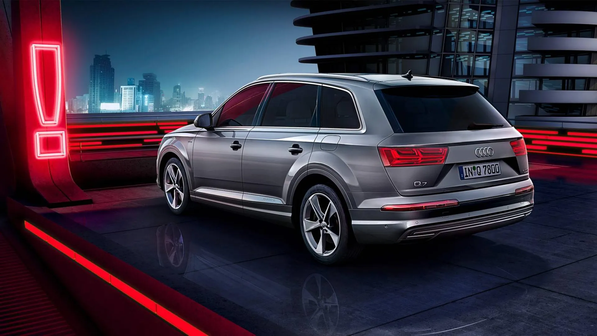 Borne de recharge pour Q7 E-Tron