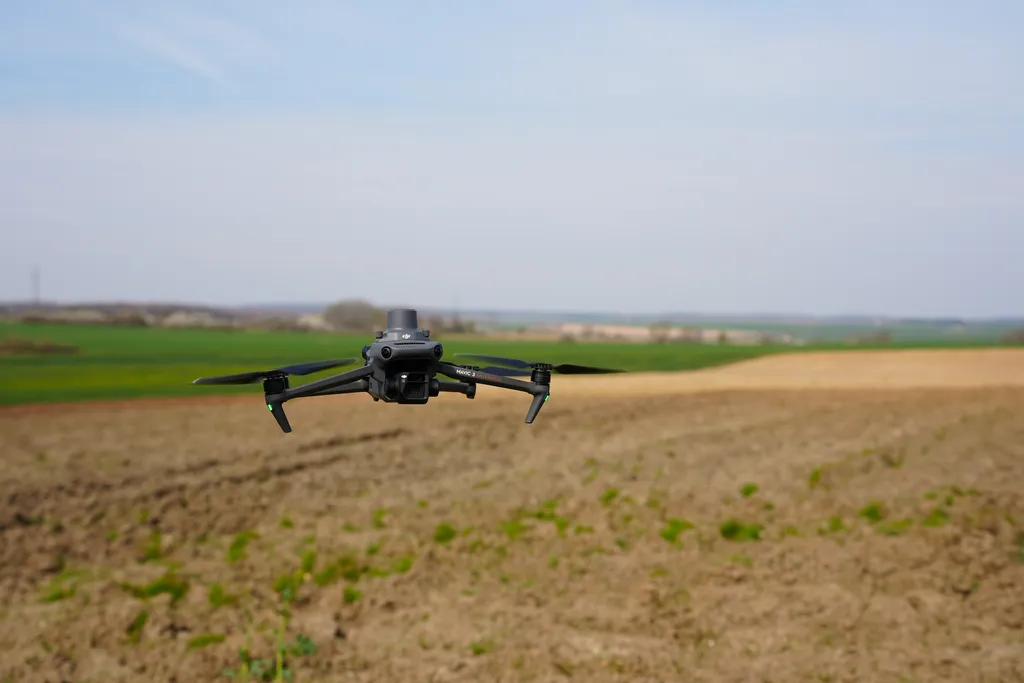 Photo du DJI Mavic 3E le drone de photogrammétrie 