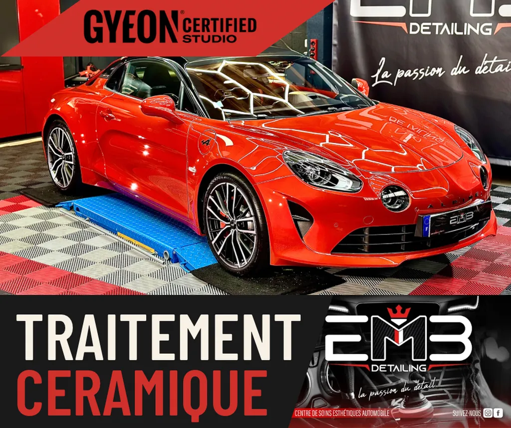 Galerie photos de réalisations de traiteent ceramique et protection de carosserie en Rhône Alpes