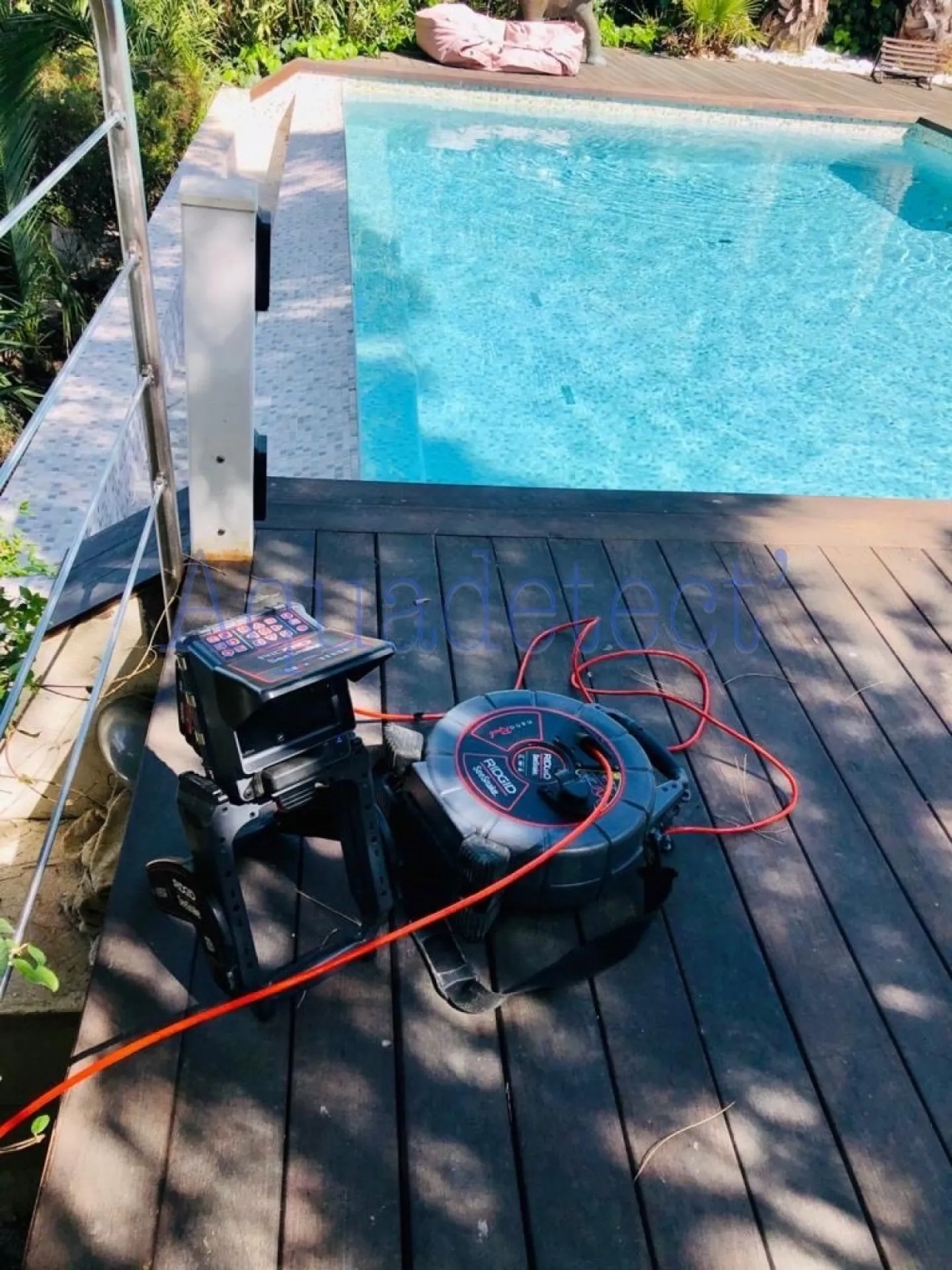 Recherche de fuite piscine non destructive et repérage réseau à GASSIN dans le Var