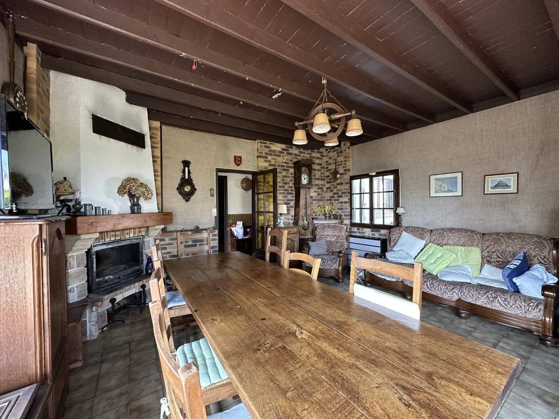 Vends maison de plage de plain-pied en Normandie, Quiberville.