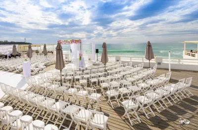 cérémonie de mariage plage landes