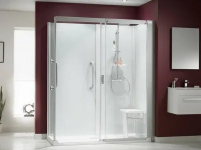Remplacement baignoire par douche senior sécurisée à Aubagne Bouche du Rhône (13)