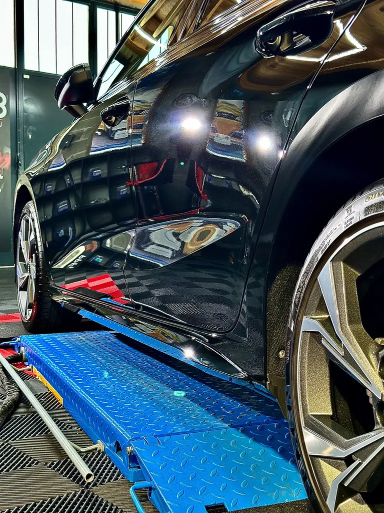 centre de DETAILING Lyon traitement céramique carosserie et jantes Audi A3