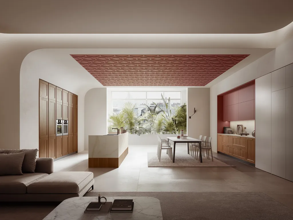 Tendances cuisine 2026 à Lyon : couleurs naturelles, matériaux durables et îlots sur mesure pour un intérieur moderne