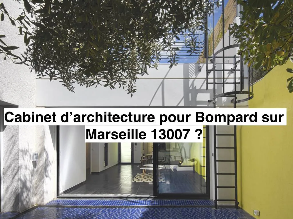 Cabinet d’architecture pour projet de rénovation à Bompard sur Marseille 7ᵉ arrondissement