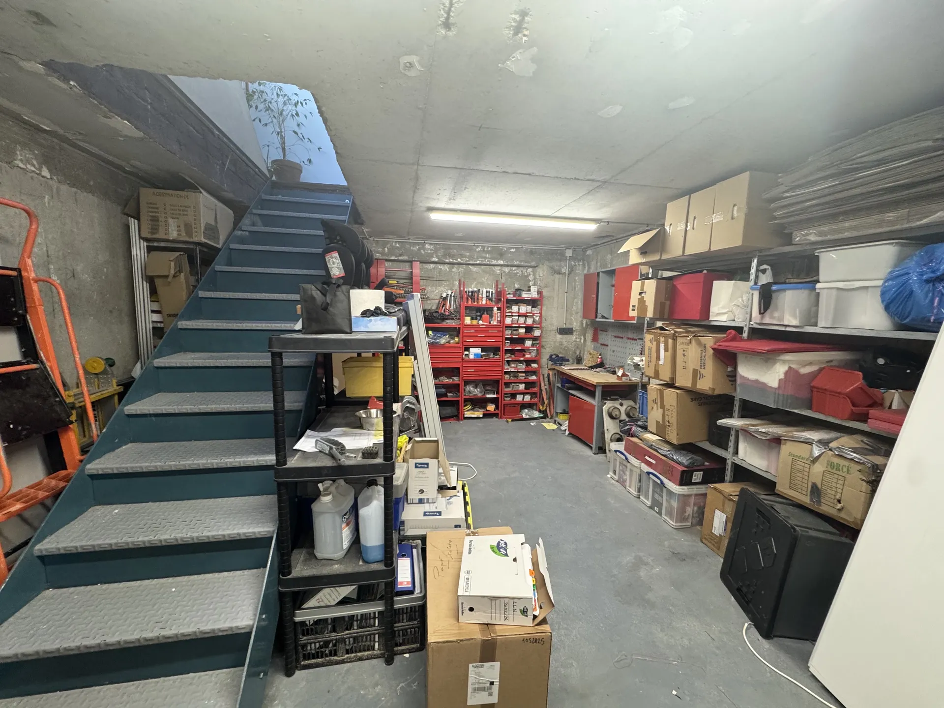 sous sol accés direct 