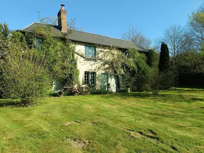 A visiter, en Exclusivité, Propriété normande en Colombages avec terrain d'environ 4 3339m² dont une parcelle constructible – À 5 km de Cormeilles 27260