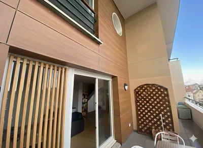 terrasse de plain pied duplex au 7 ème étage de standing en vente chez Helix immobilier Le VESINET