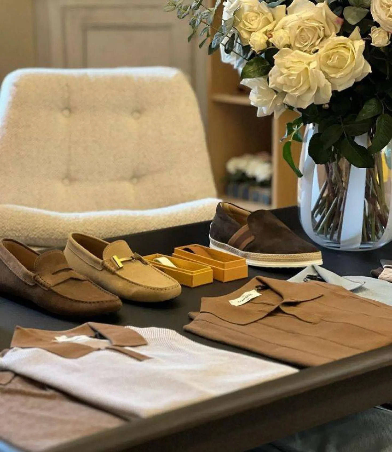 L'espace homme chez Sacha le Concept Store du Luberon à Ménerbes