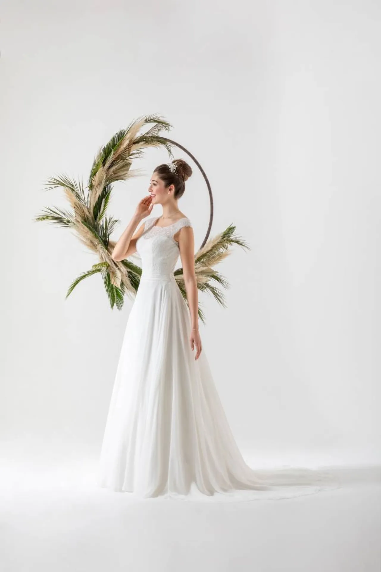 robe de mariée bohème chic style champêtre 13006 Marseille 