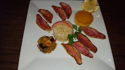 Rougets grillés à Marseille