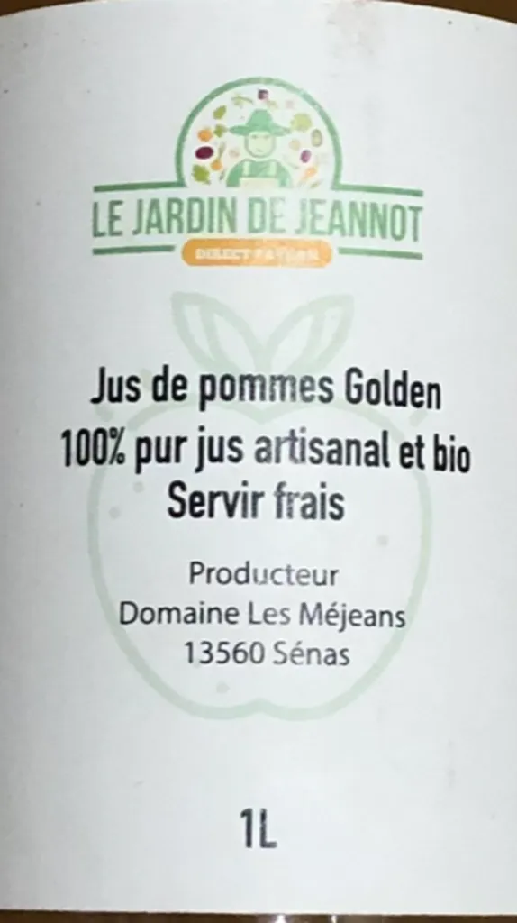 Jus de Pomme AB 1 Litre