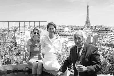 paris rooftop wedding