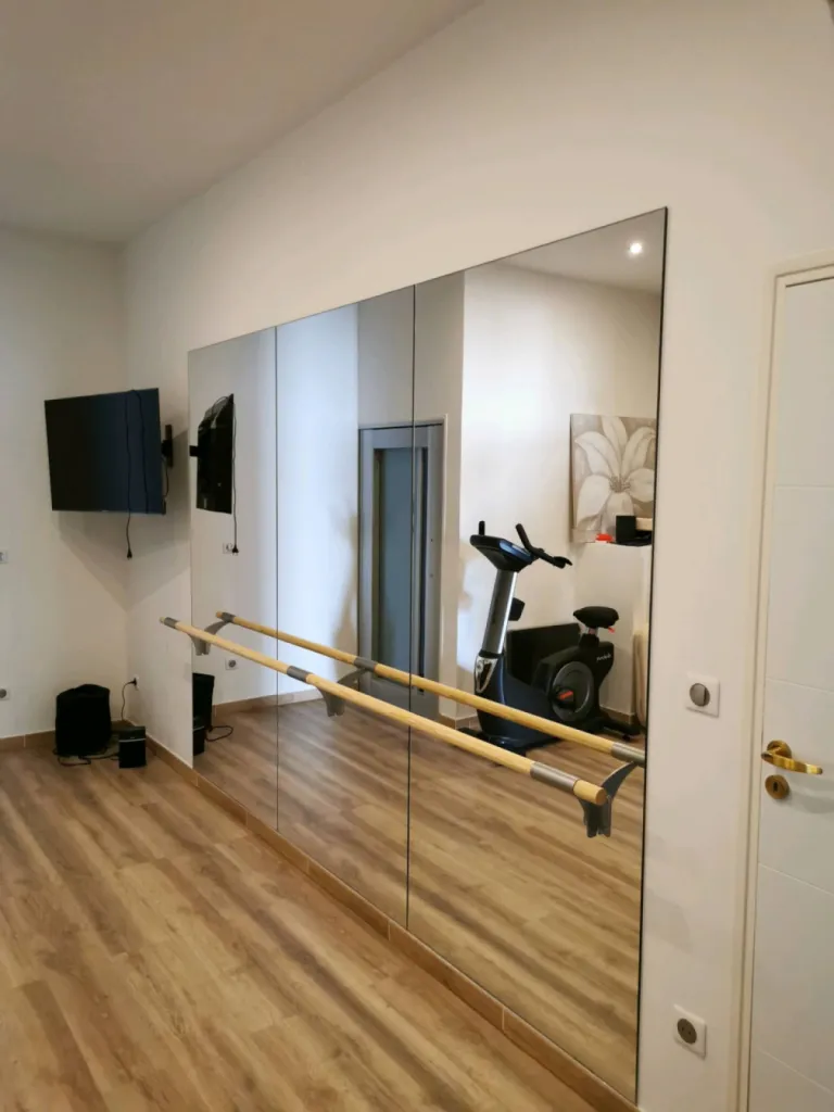 Miroir pour salle de sport