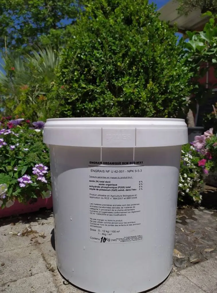 Engrais utilisable en agriculture biologique 