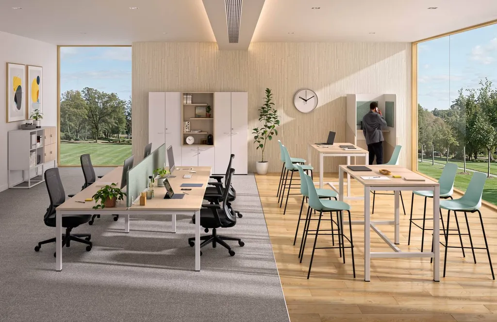 Tables de coworking pour espaces collaboratifs à Nîmes