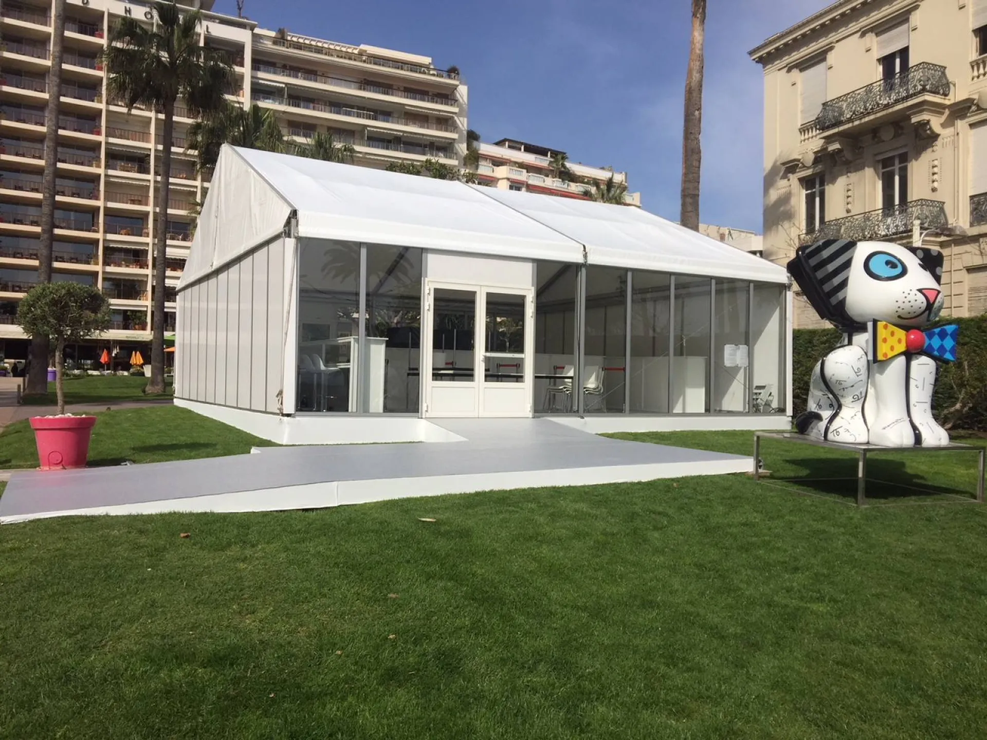 Location de chapiteau - 10m