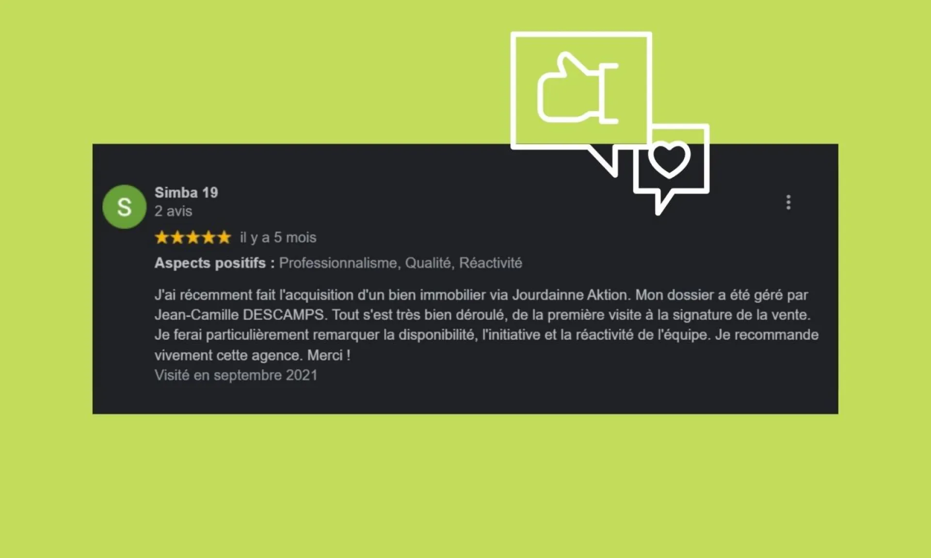 Témoignage Acquéreur