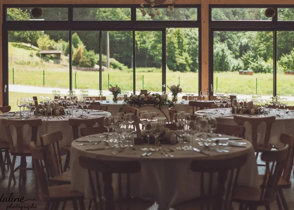 Domaine pour mariage avec hébergement et réception dans un cadre naturel en Alsace