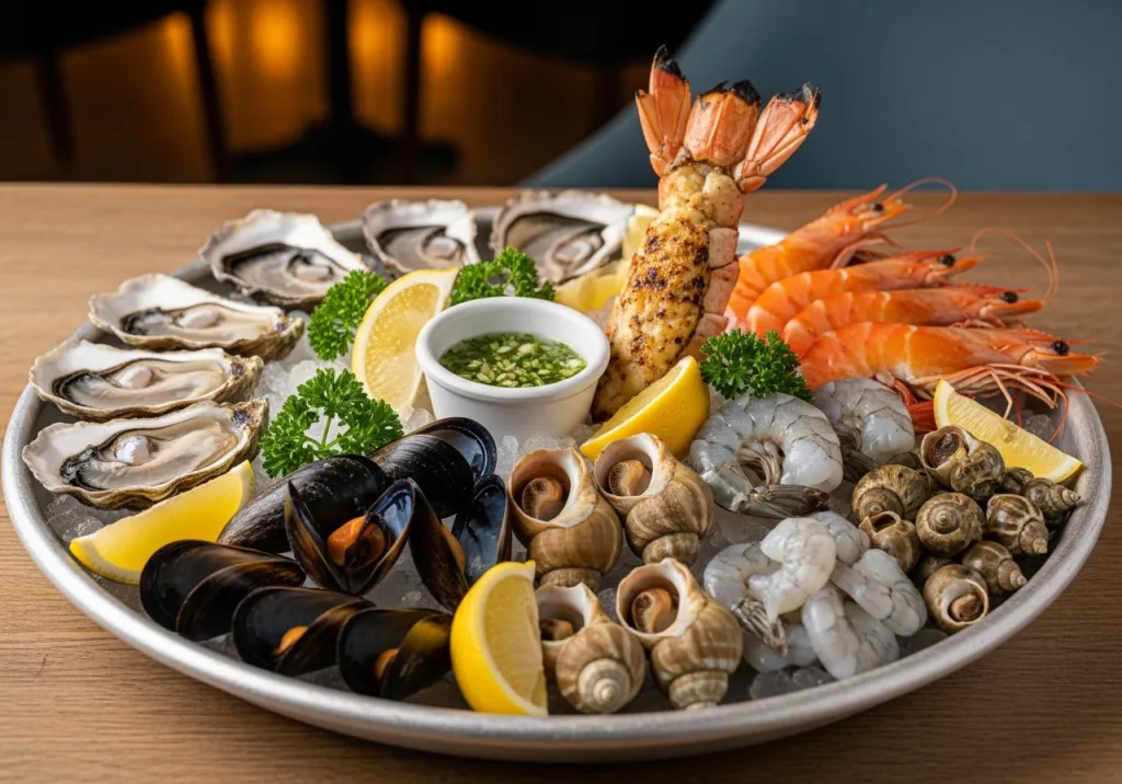 Un voyage gustatif en bord de mer avec le plateau de fruits de mer : L'alliance parfaite entre fraîcheur et tradition maritime à Biot