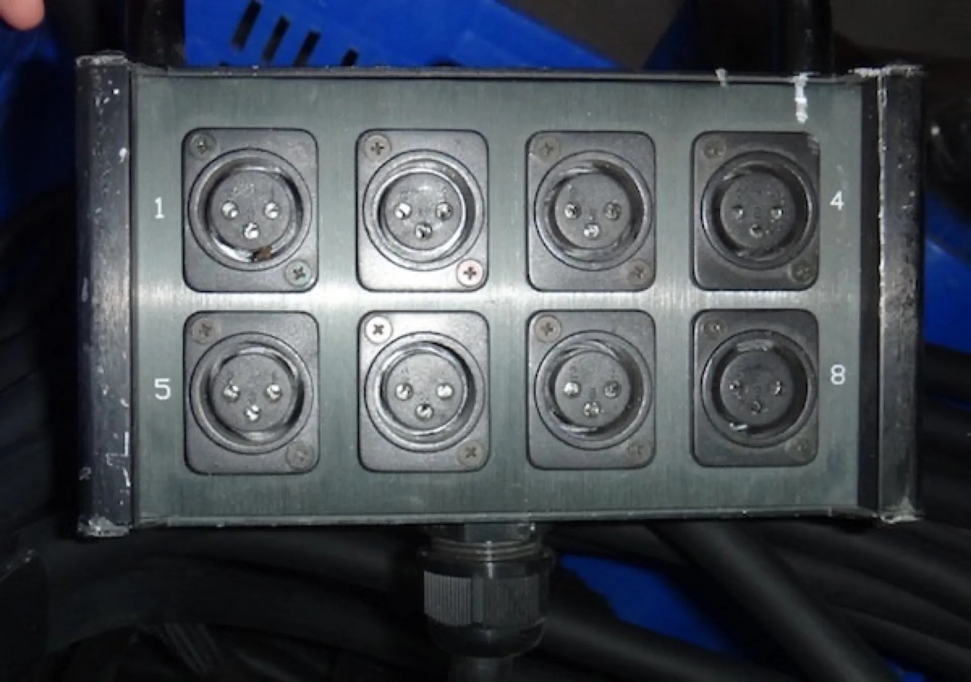 BOITIER DE SCENE 15 M 8 ENTREES