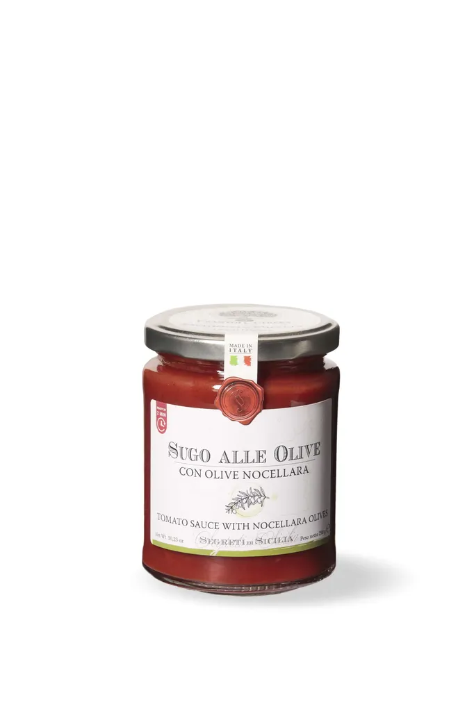 Sauce tomate olives Nocellara Etna, 290g-CU8234
