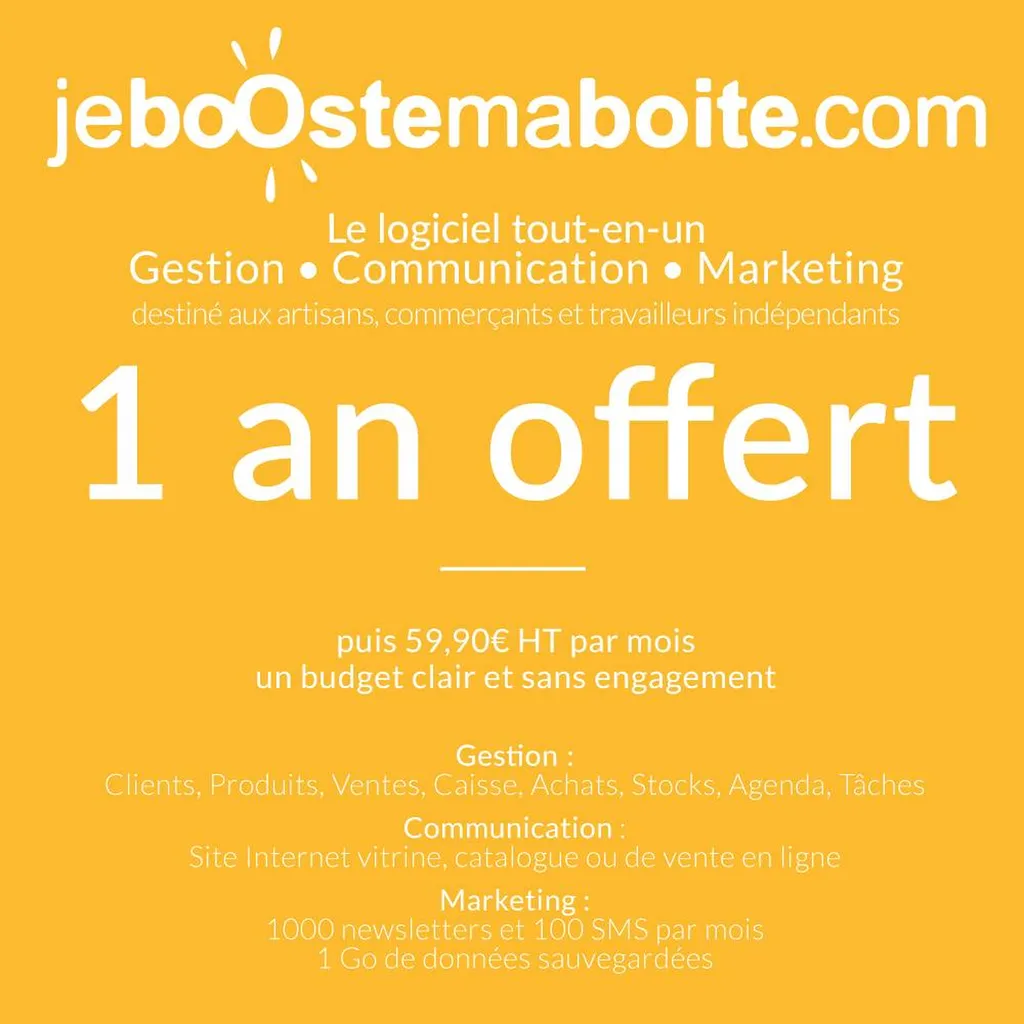 je booste ma boite pour 0€ 