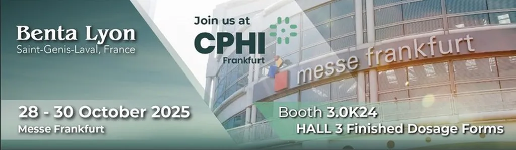 Top départ pour Benta au CPHI de Francfort !