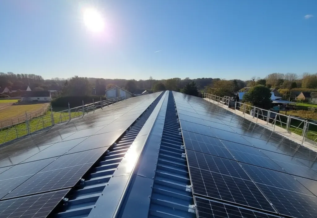Étude structurelle et relevés techniques pour concevoir des structures photovoltaïques adaptées aux toitures complexes - Angouleme en Charente