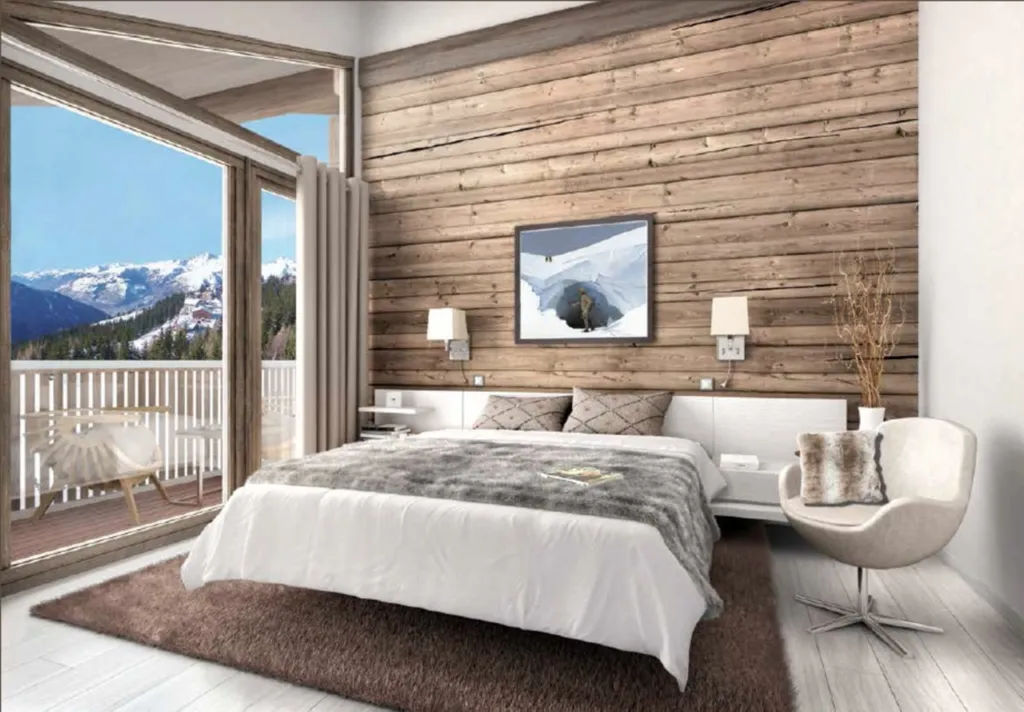 Chambre materiaux nobles