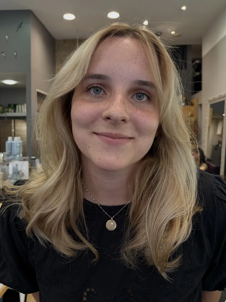 balayage blond beige BabyLight Lyon
